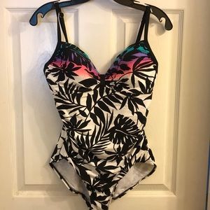 Coco reef tropical print one piece 36C/38C